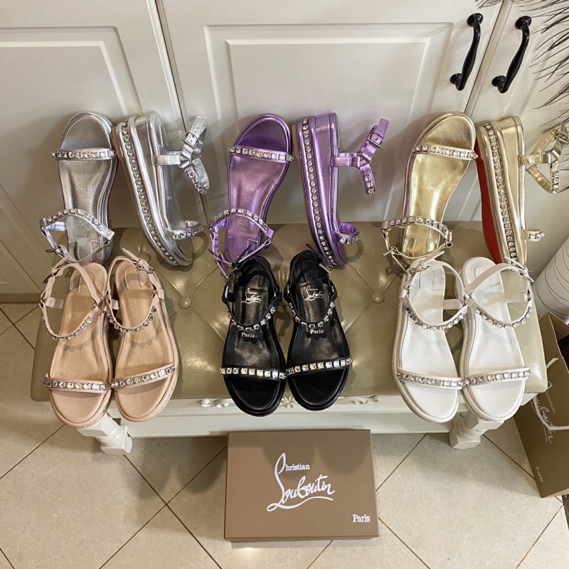 Sandali LouBoutin Altezza Tacco 6cm 35-41