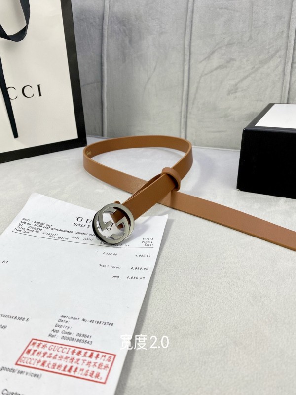 Cintura GUCCI 2024' 2cm