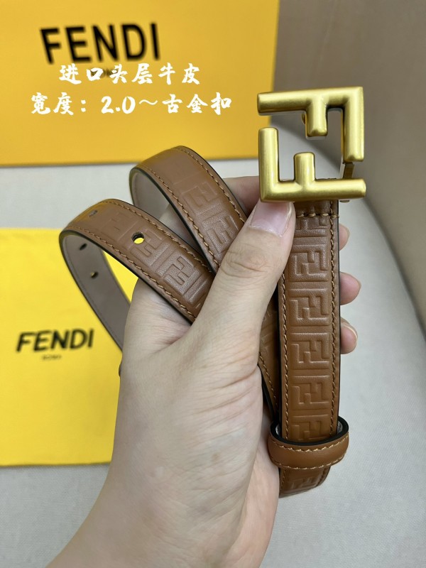 Cintura Fendi 2024' 2cm