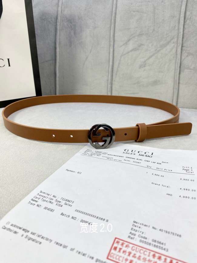 Cintura GUCCI 2024' 2cm