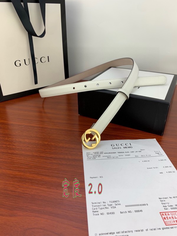 Cintura GUCCI 2024' 2cm