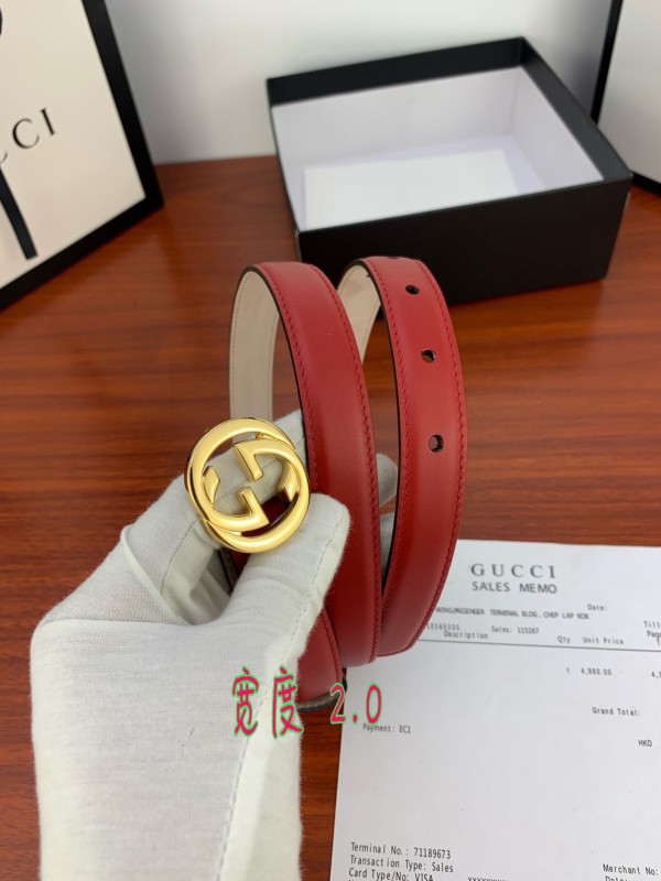 Cintura GUCCI 2024' 2cm