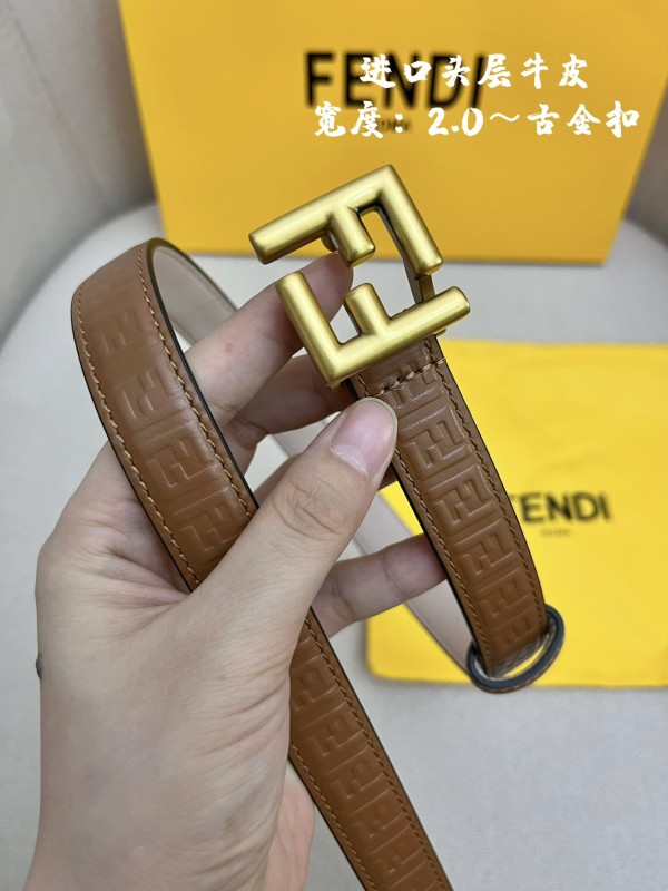 Cintura Fendi 2024' 2cm