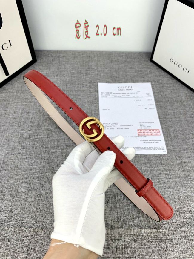 Cintura GUCCI 2024' 2cm