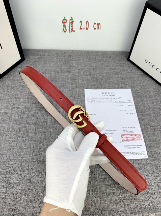 Cintura GUCCI 2024' 2cm