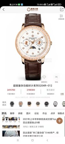 OROLOGI Patek Philippe