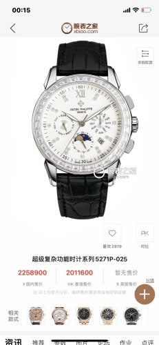 OROLOGI Patek Philippe