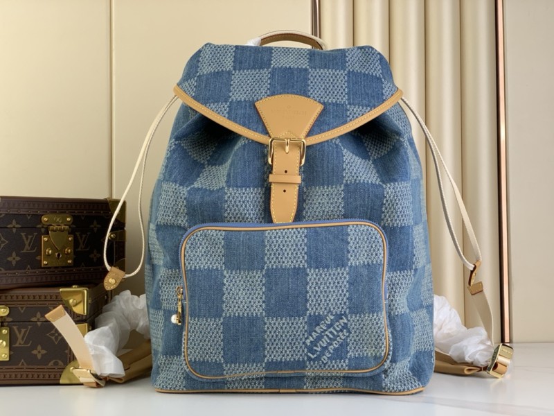 Zaino MONTSOURIS N40708 Denim 32x40x19 cm