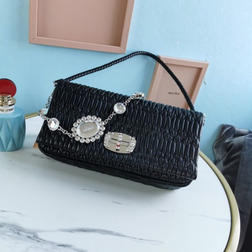 Borsa MiuMiu 5BD233 Cloquet 28x3x14cm