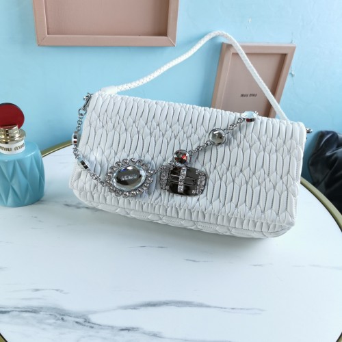 Borsa MiuMiu 5BD233 Cloquet 28x3x14cm
