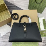 Borsa shopping misura media con chiusura a moschettone 806205 31x22x10cm