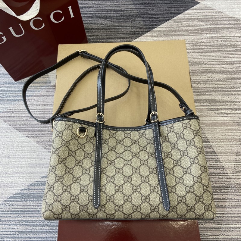 Borsa shopping GG Emblem misura Media 815214 30x18x11cm