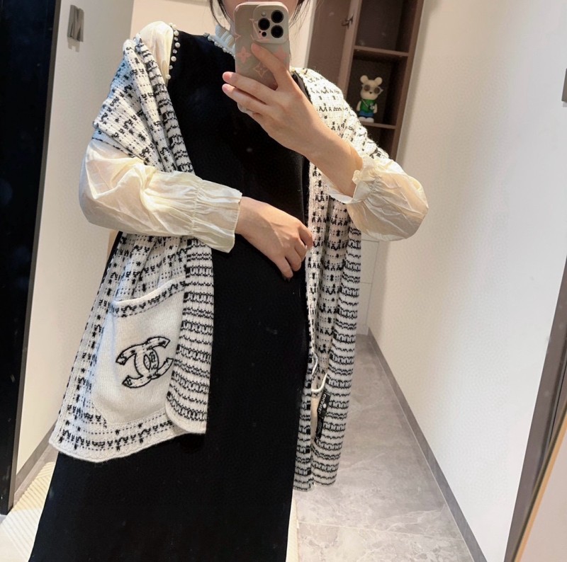 Sciarpe Chanel 30x180cm