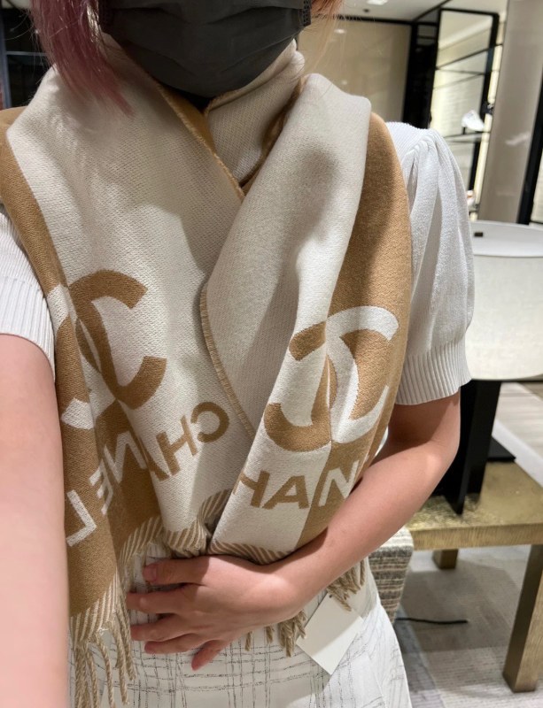 Sciarpe Chanel 34x184cm
