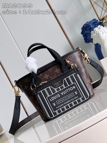 M12099 Neverfull Bandoulière Inside Out BB  14 x 9 x 24CM