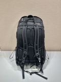 Zaino in Re-Nylon e pelle Saffiano  2VZ090 32x57x19cm
