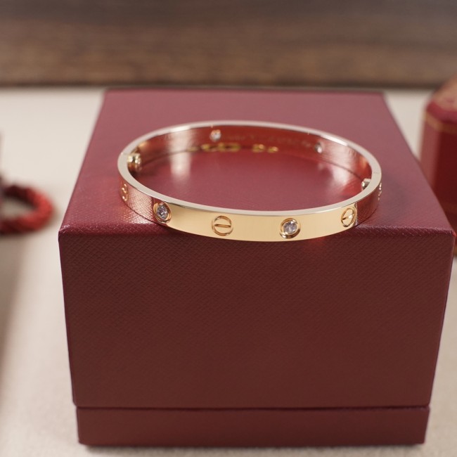 Bracciale Cartier con diamanti BOX INCLUSO - Size 17
