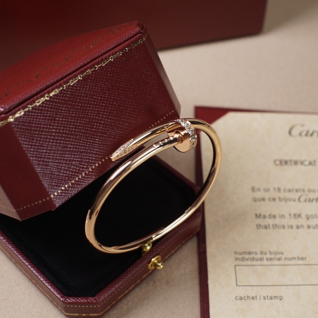 Bracciale Cartier a chiodo + diamantini BOX incluso