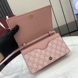 Mini borsa a spalla GG EMBLEM 820688 20x12.5x5cm