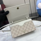 Mini borsa a spalla GG EMBLEM 820688 20x12.5x5cm