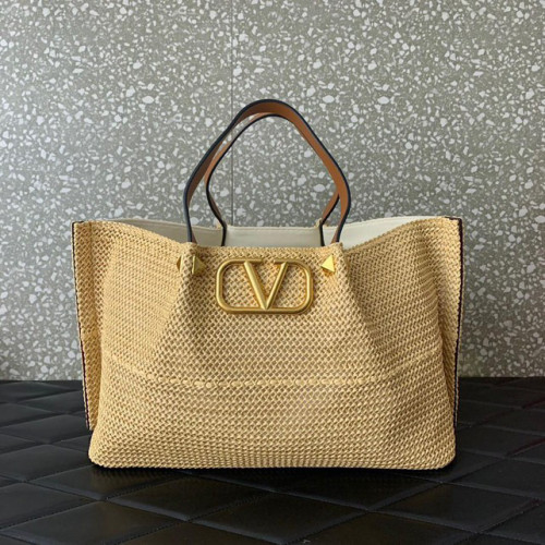 Borsa shopping Media in Rafia 35x25x17cm