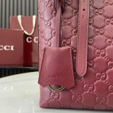 Borsa shopping GG Emblem 847456 25x20x10cm