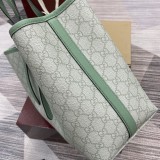 Borsa shopping GG Emblem 815213 38x25x15cm