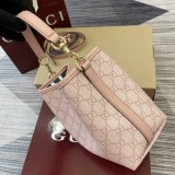Mini borsa a secchiello GG Emblem 815118  19x18x11cm