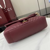 Borsa a spalla GG Marmont Media 837267 26x15x7cm