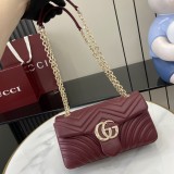 Borsa a spalla GG Marmont Media 837267 26x15x7cm