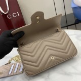 Borsa a spalla GG Marmont 751526  21x12x5cm