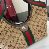 Borsa Shopping Gucci Giglio 25x20x15cm