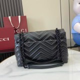 Borsa a spalla GG Marmont  850676 31x17x8cm