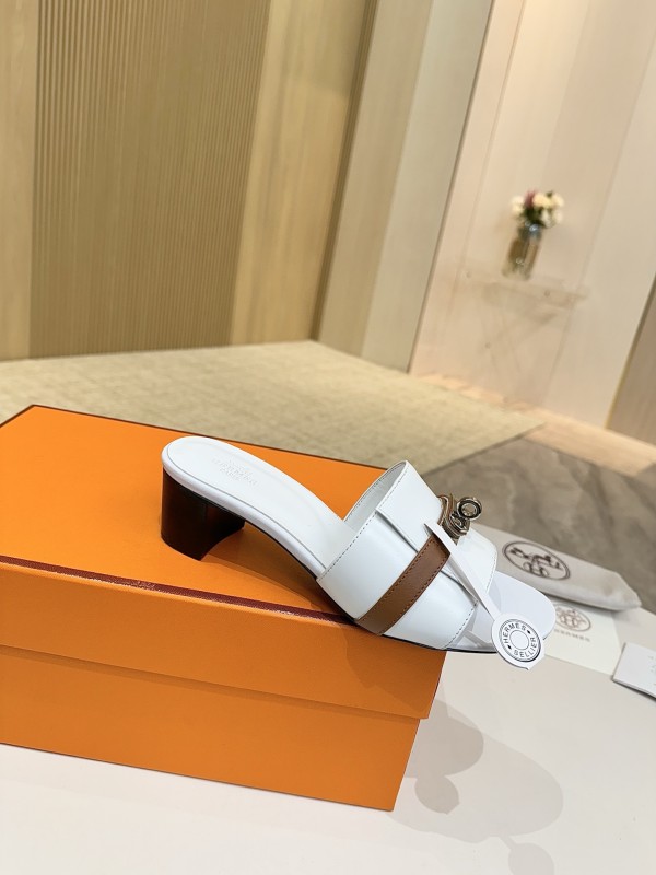 Scarpe Hermes con tacco 4.5cm 34-43