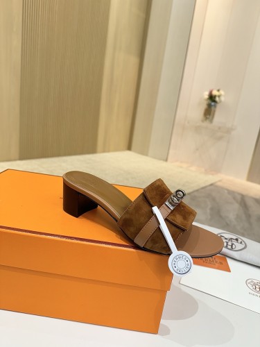 Scarpe Hermes con tacco 4.5cm 34-43