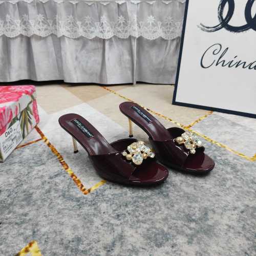 Ciabatte DG Tacco 9 cm 34-43