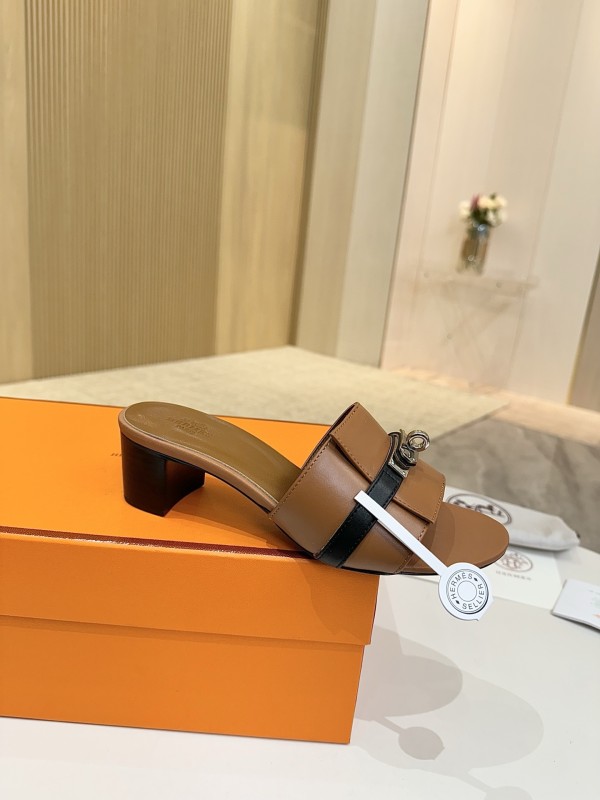 Scarpe Hermes con tacco 4.5cm 34-43