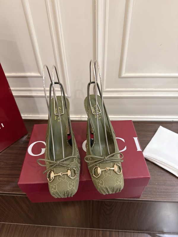 Slingback Gucci Tacco 9.5 cm 35-41