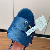 Mule Loro Piana Tacco 5 cm 35-42