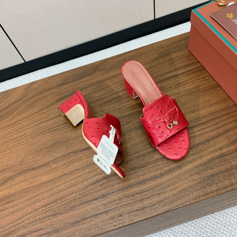 Mule Loro Piana Tacco 5 cm 35-42