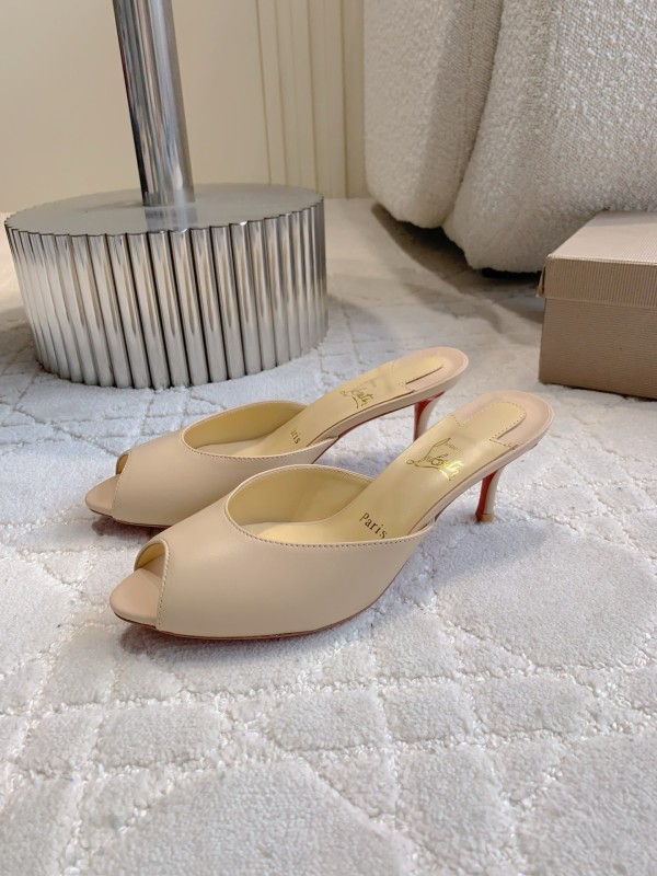 Mule Louboutin Tacco 7 cm 35-41