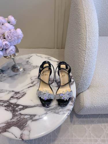Sandali  LouboutinTacco 10 cm 35-41