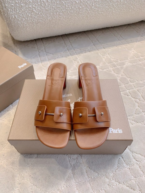 Mule Louboutin tacco 5.5 cm 35-41