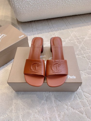 Mule Louboutin  tacco 5.5 cm 35-41