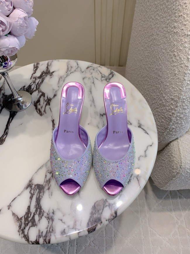 Mule Louboutin Tacco 7 cm 35-41