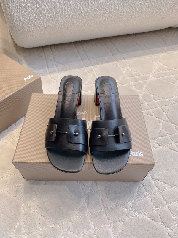 Mule Louboutin tacco 5.5 cm 35-41