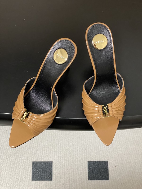 Mules YSL Tacco 7.5 cm / 9.5 cm 35-41