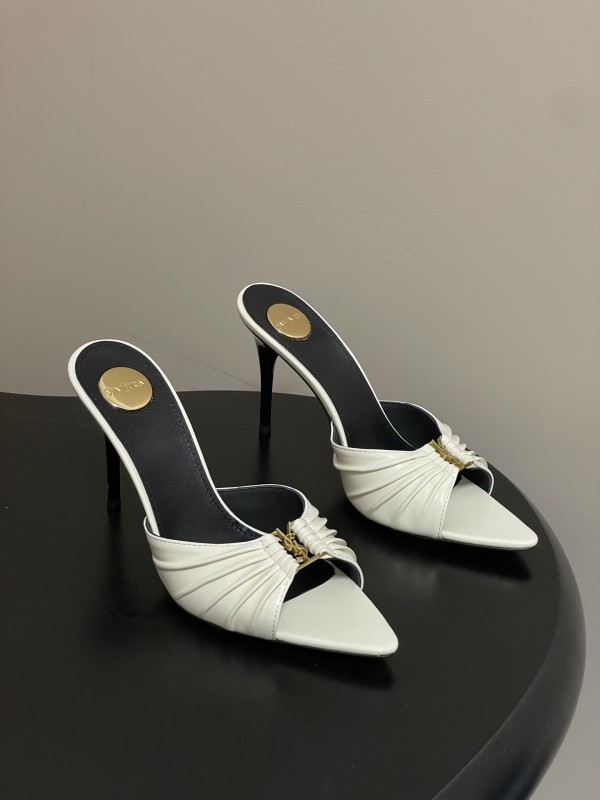 Mules YSL Tacco 7.5 cm / 9.5 cm 35-41