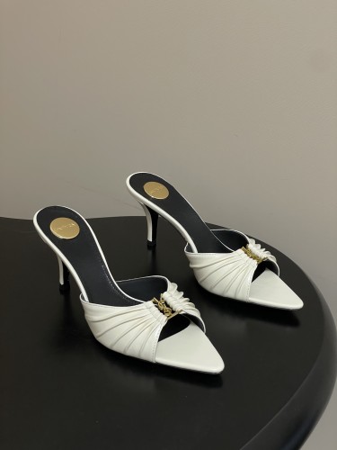 Mules YSL Tacco 7.5 cm / 9.5 cm 35-41