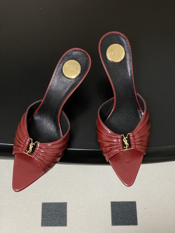 Mules YSL Tacco 7.5 cm / 9.5 cm 35-41